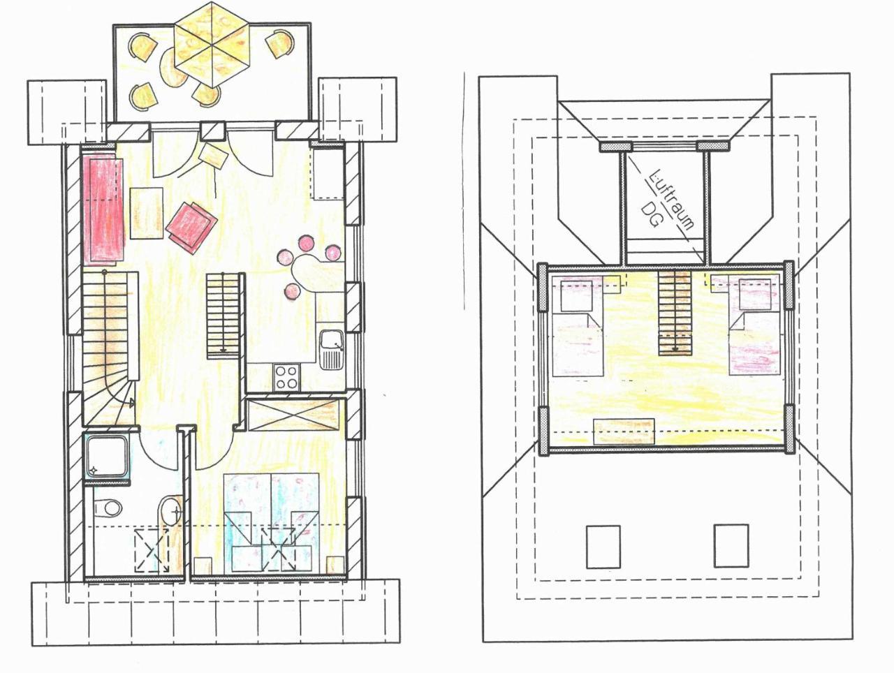 צינוביץ Ferienhaus Woelkchen מראה חיצוני תמונה